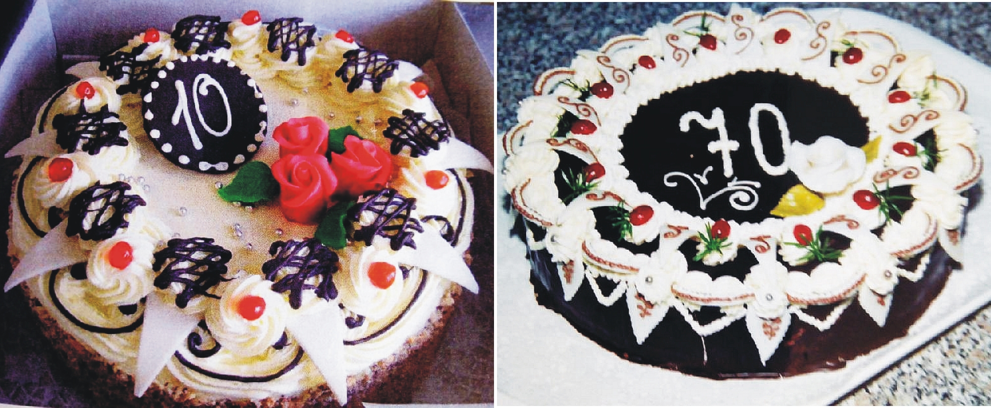 Výroba narozeninových dortů